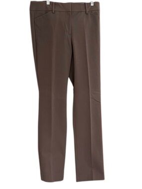 NWT Ann Taylor brown Signature Straight Leg pants, size 8.
